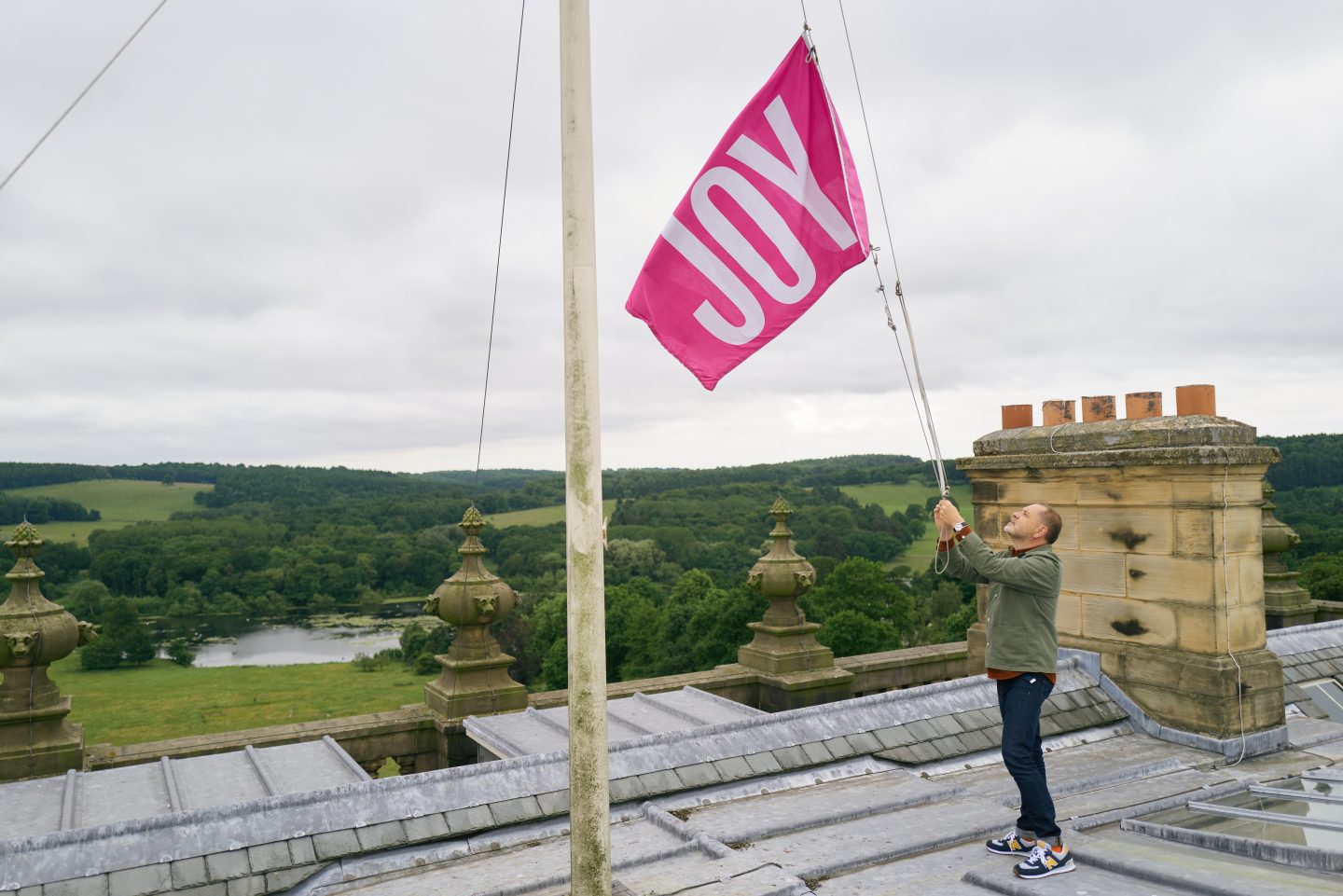 Link to page: Anthony Burrill on his latest installation Together We Are