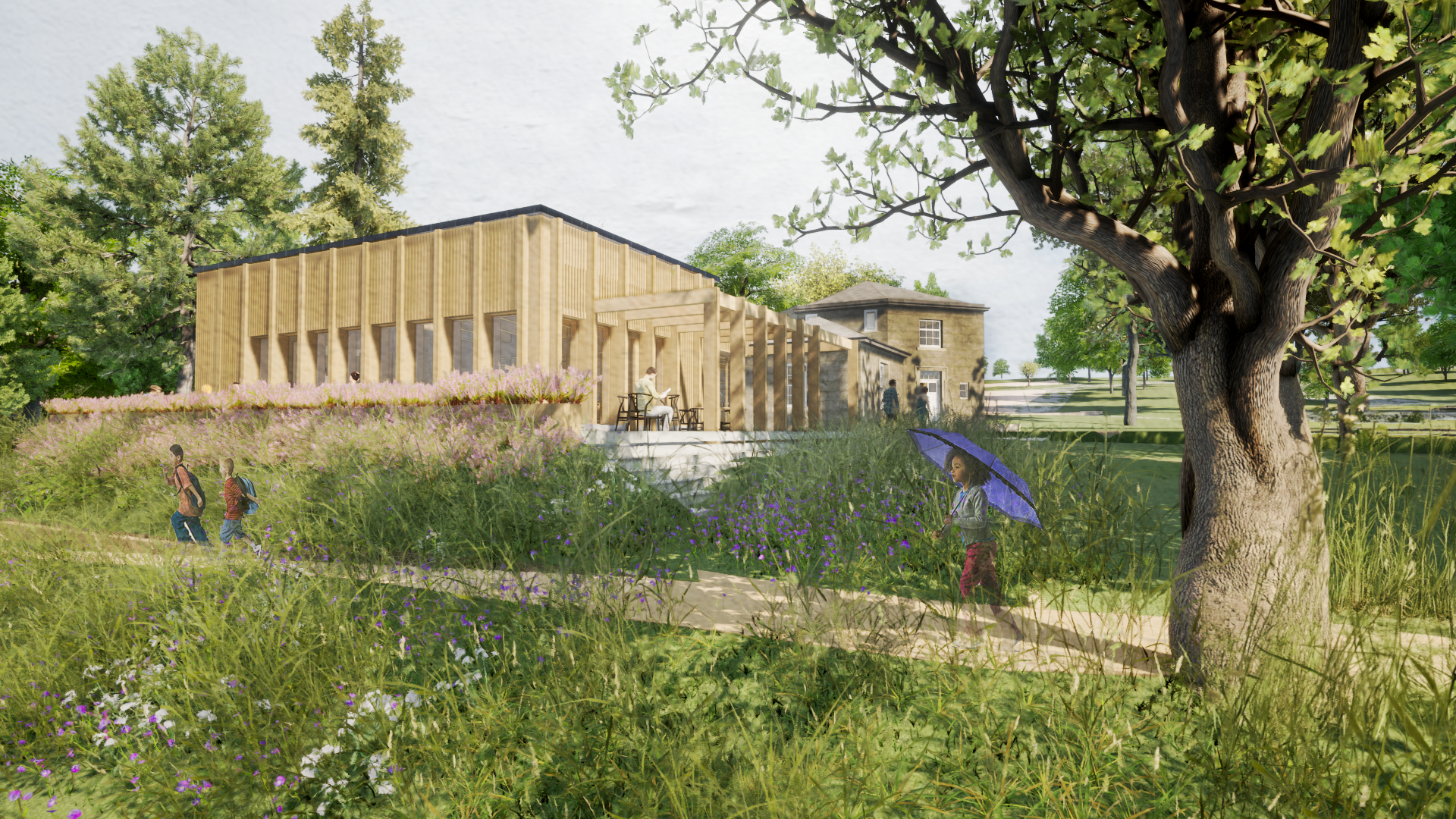 Bauman Lyons Concept for the new Bakehouse Visitor Centre