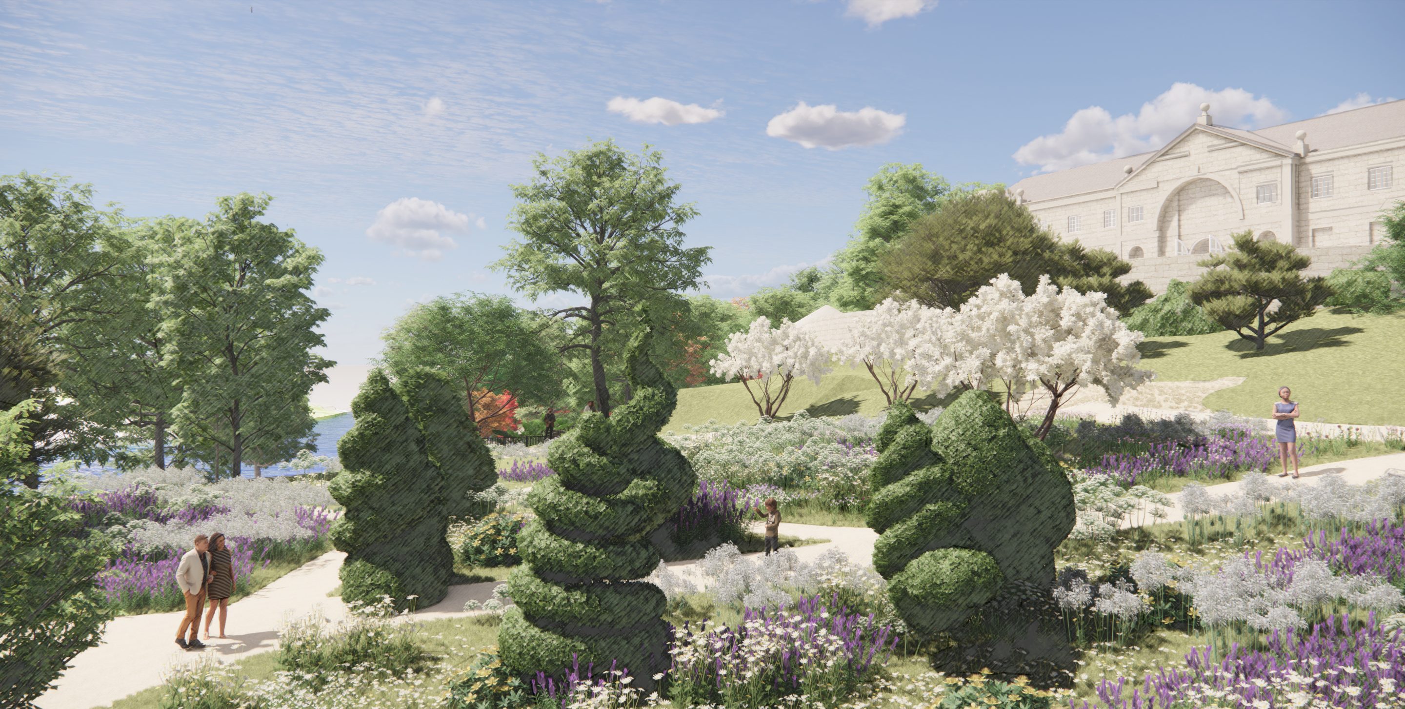 Artist Impression for South Garden