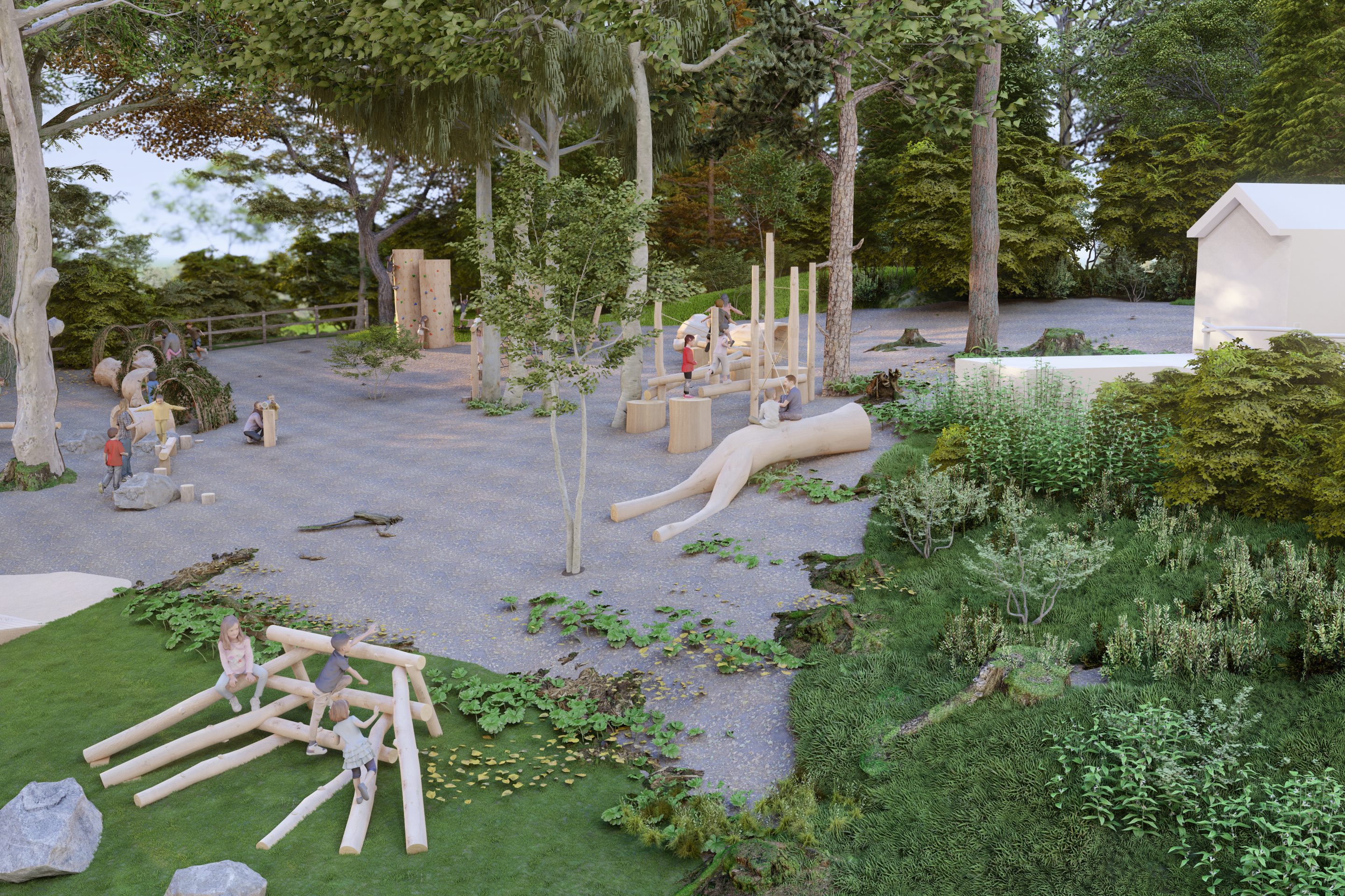 Touchwood Play, Harewood Adventure Playscape Concept